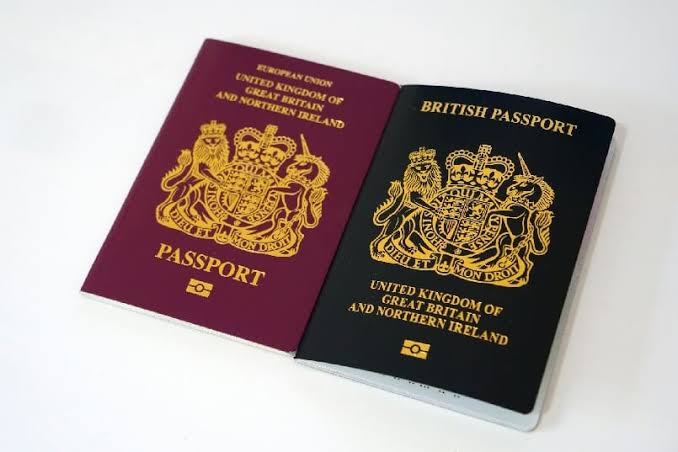UK Passport Passeport britannique